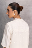 IVORY CHANDERI TUNIC (1 PC)