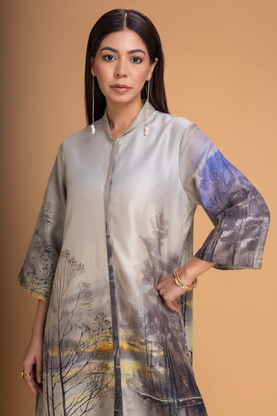 PASTELS CHANDERI PRINTED TUNIC (1 PC)