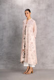 BLUSH CHANDERI TUNIC WITH JACKET (1 PC)