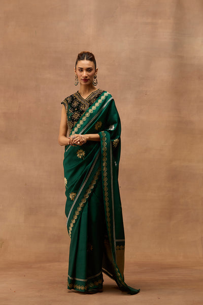 PATRALEKHA BANARASI SILK SAREE WITH GOLDEN BORDER (JDS-06)