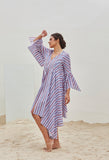 STRIPED COTTON DRESS (BFW-22)