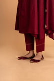 MAROON DUPION EMB. KURTA SET (2 PCS)