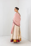 ROSE PINK EMBROIDERED WOOLEN SHAWL (1 PC)