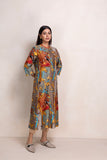 MULTICOLOR SILK CHANDERI PRINTED TUNIC (1 PC)