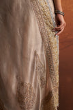 ROSE GOLD TISSUE EMBROIDERED SAREE (SE-08/SRE )