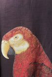 BROWN DUPION PRINTED JACKET ( AJP-08B) (1 PC)