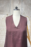 BROWN CHIFFON TUNIC (1 PC)