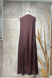 BROWN CHIFFON TUNIC (1 PC)