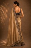 Antique Gold Tissue Saree (2PCS)