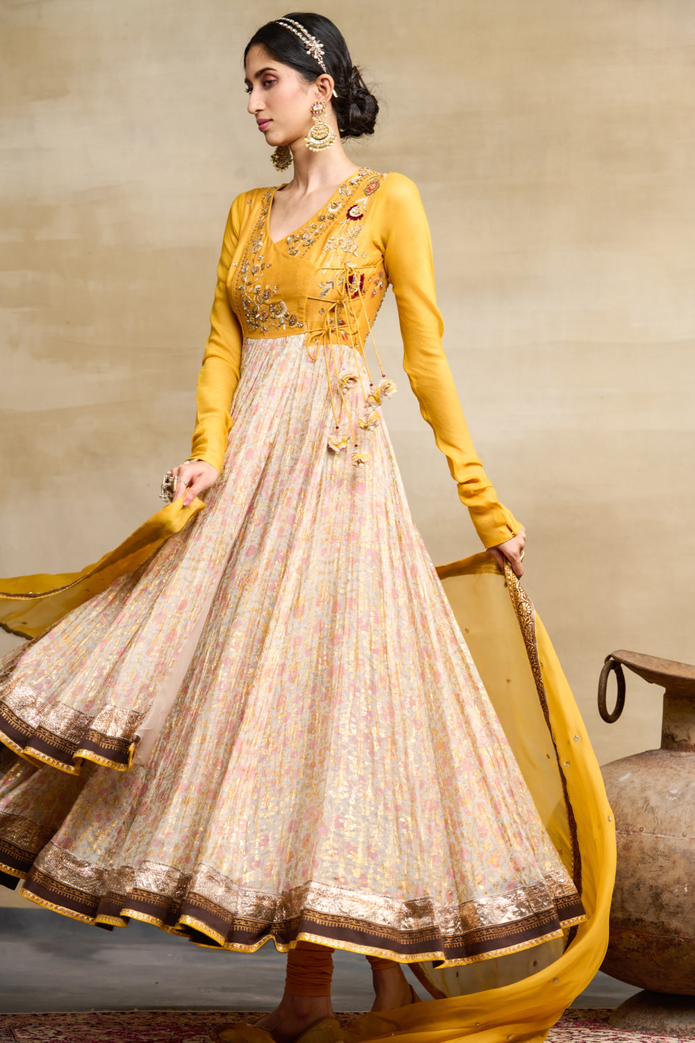 Latest Stylish and Fancy Indian Anarkali Umbrella Frock designs and  Churridaar Suits 2014-2015 (12) - StylesGap.com