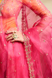 PINK SILK BROCADE LEHENGA SET (FB-29)