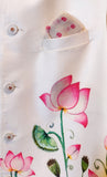 Ivory Silk Chanderi Embroidered Kurta Set (MKR-08)