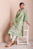 Pista Green rhombus straight Kurta ( MK-02A )