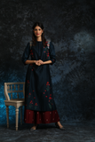 Floral Booti Printed & Embroidered Kurta Set (ALY-01)
