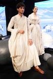 Ivory embroidered angrakha set (TLM-02)