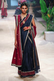 Blue gajji silk saree set (DMT-29)