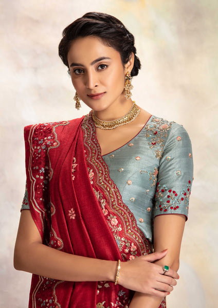 Gaajari saree set (KD-84)