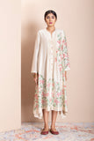 Marble lotus jaal printed kurta ( MK-03A )