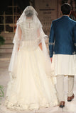 Embroidered Dress And Veil JP-20