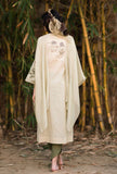 Living Green Chanderi drape kurta ( NT-22 )