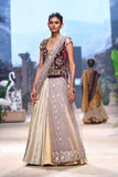 Gold and Silver tissue lehenga set (DMT-19) (TL-103)