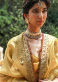 An Yellow gota embroidered Anarkali set (SK-32)