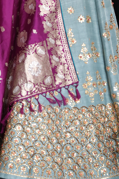 Gota Patti Anarkali Set