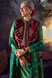 Geeta-S green tussar georgette embroidered kurta set ( FB-18 )