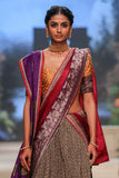 Grey crinkled gauze skirt set (DMT-02) ( DMT-02 & FB-11)