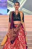 Yellow embroidered wollen shawl (DUS-95)