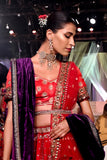 Red embroidered lehenga set (SL-03)