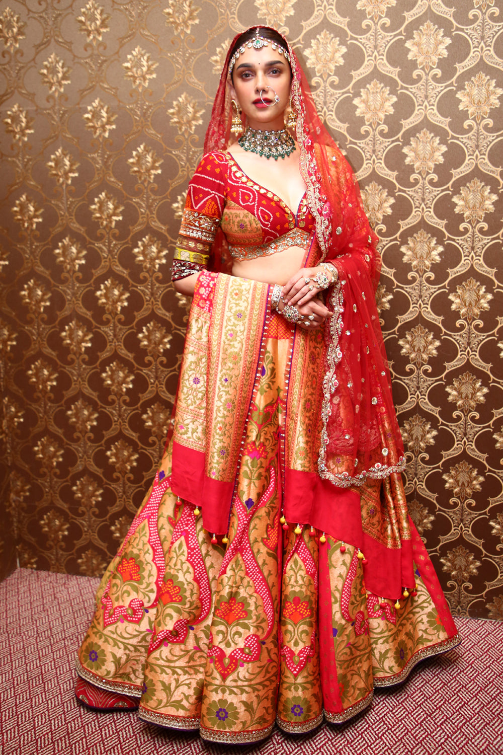 Anju modi bridal lehenga store