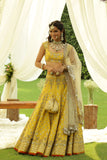 Attractive Gota Patti Embroidered Yellow Lehanga set (ALW-06) 2 pc