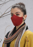 Red Woolen Mask (M-12)