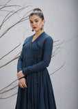 Navy Woolen Angrakha (WL-03)