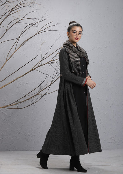Double Layered Woolen Jacket (WL-07)