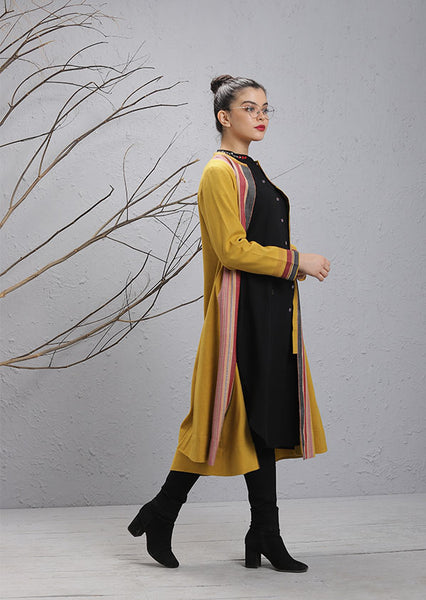 Mustard Woolen Tunic (WL-09)