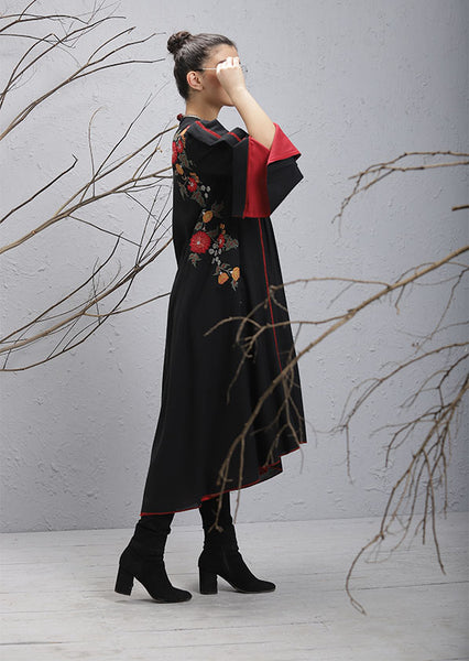 Black & Red Woolen Tunic (WL-14)